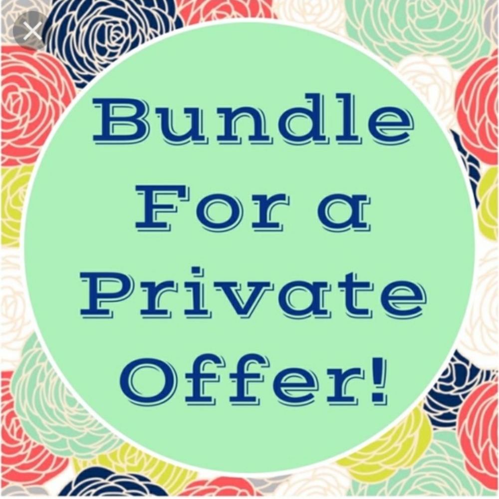 Amazing bundle deals on 3 or more items!!!